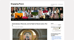 Desktop Screenshot of engagingpeace.com